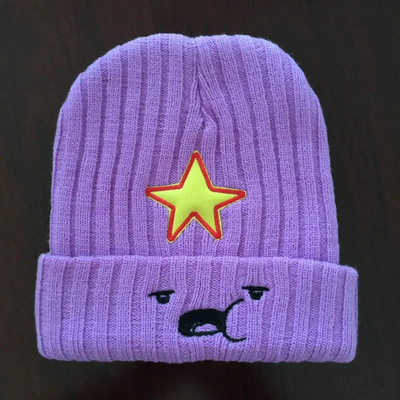 Embroidered Woolen Winter Pullover Hat