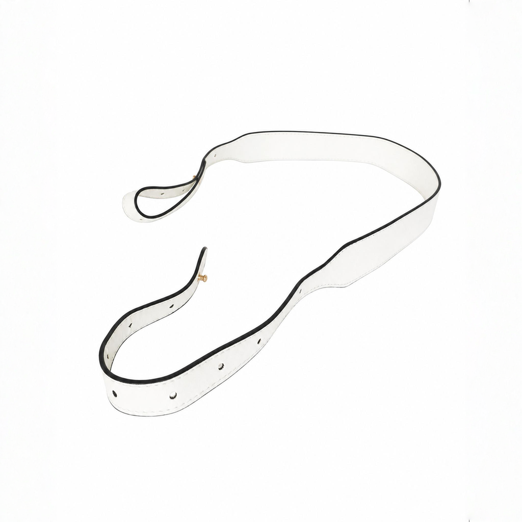 White Adjustable Strap