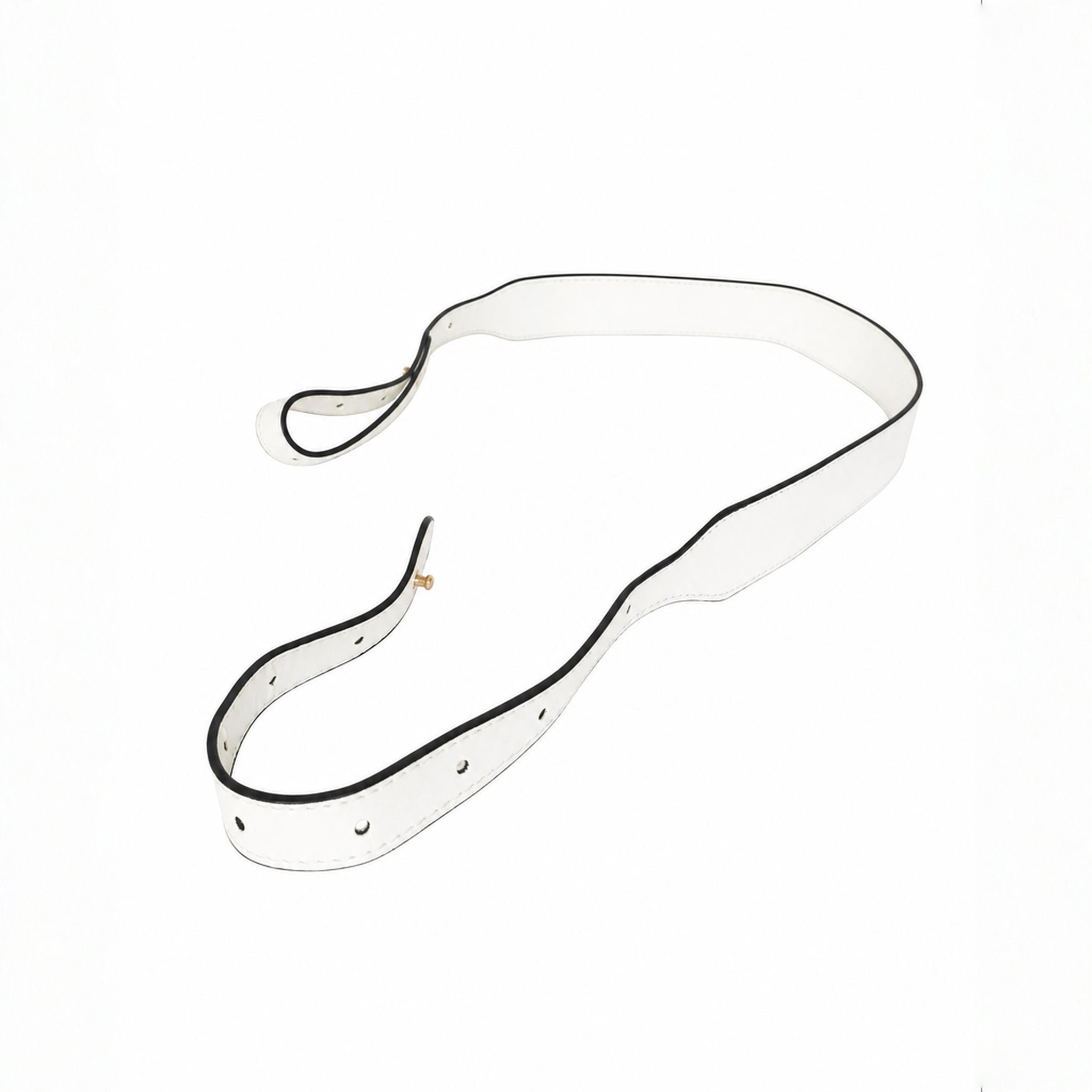 White Adjustable Strap