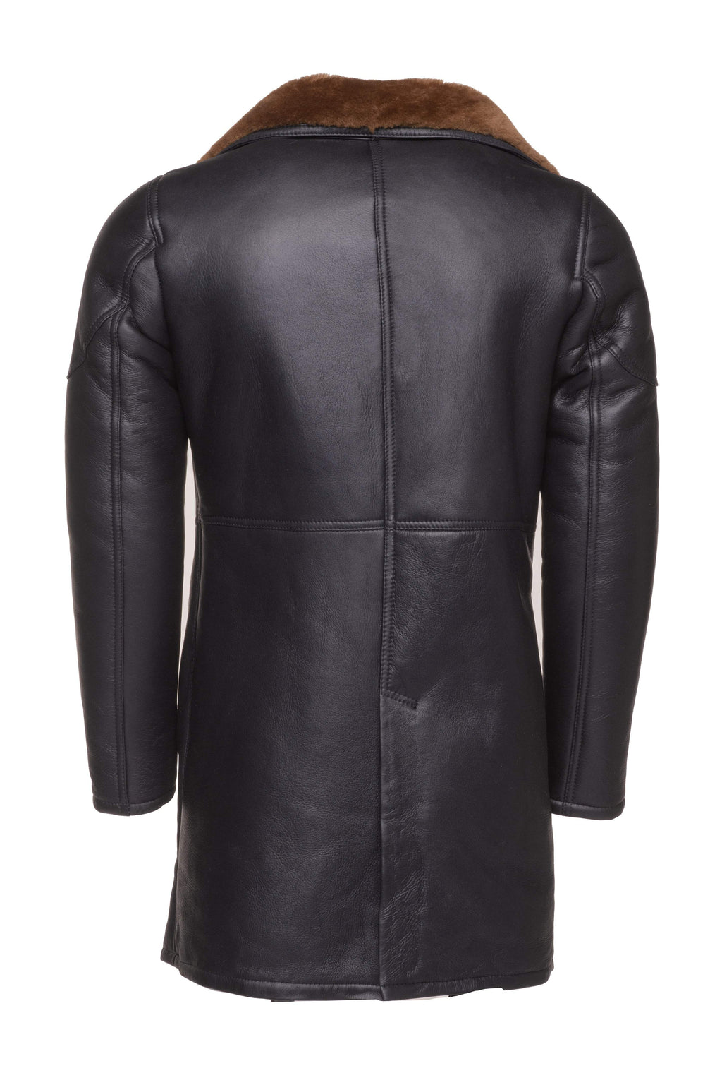 Real Shearling Trench Coat Inspired by Ryan Gosling’s Blade Runner 2049