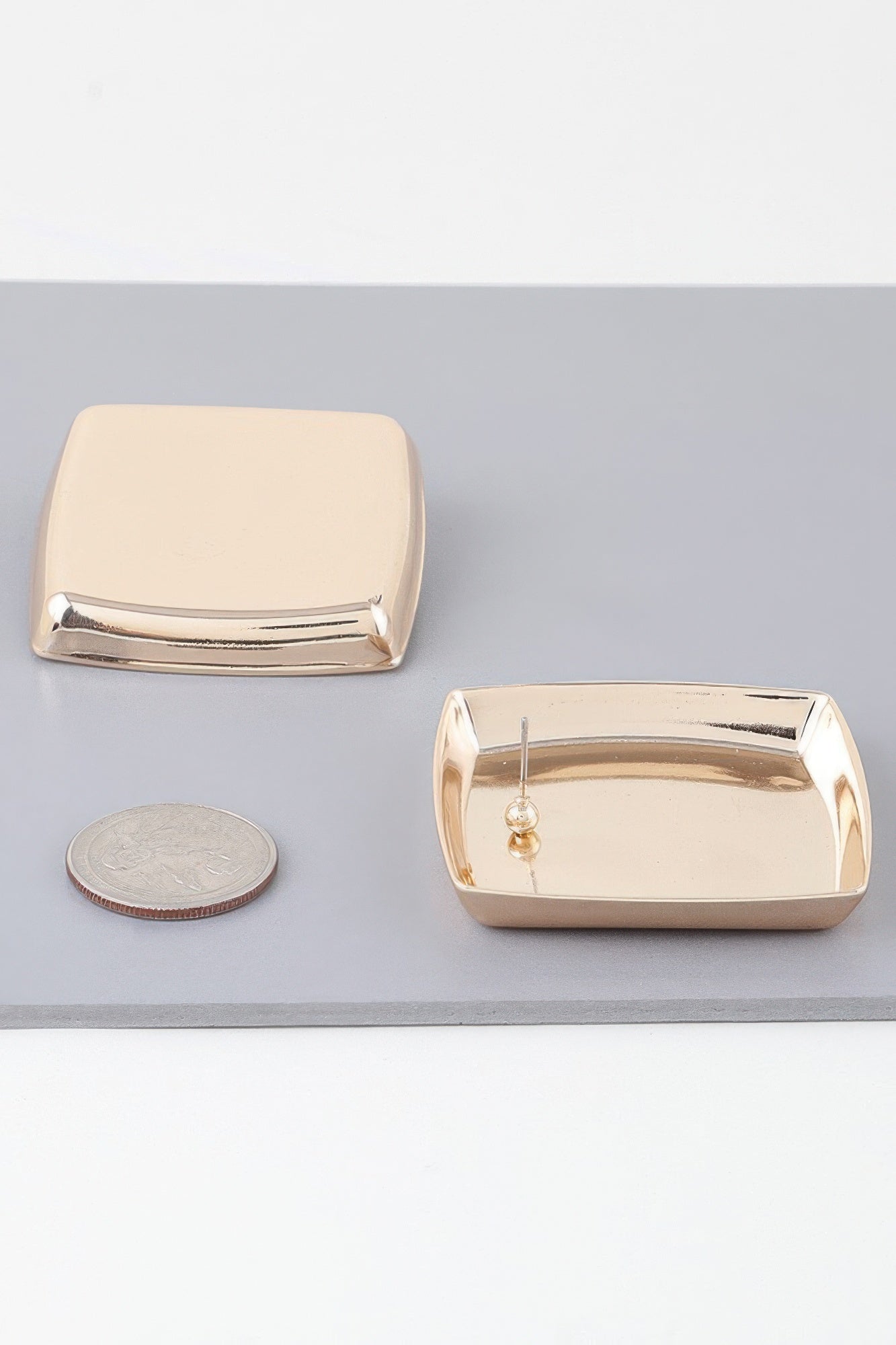 Classic Shine Frame Earrings