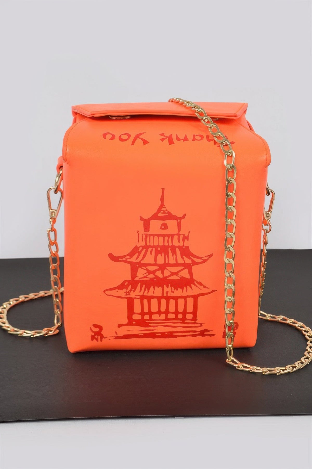 Chinese To Go Box Clutch