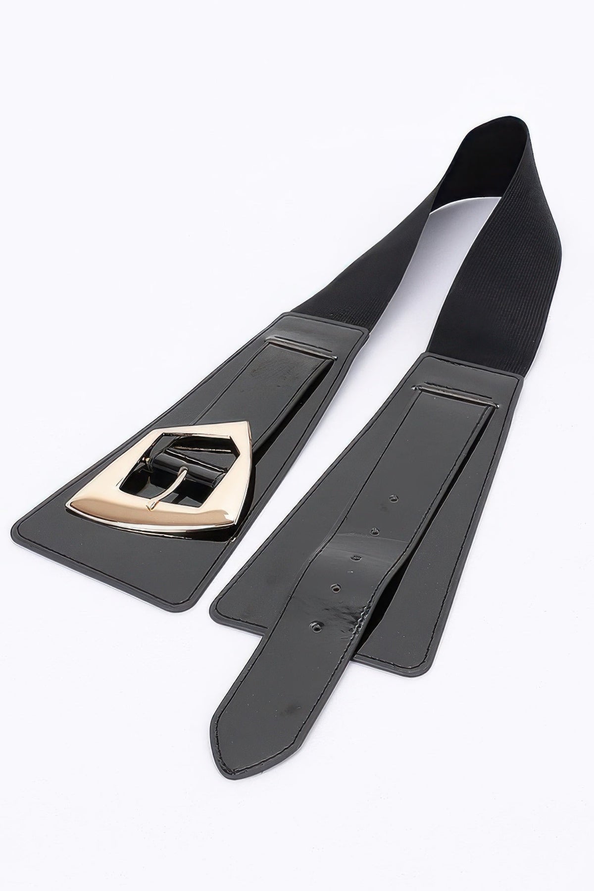 Metal Buckle Elastic Belt