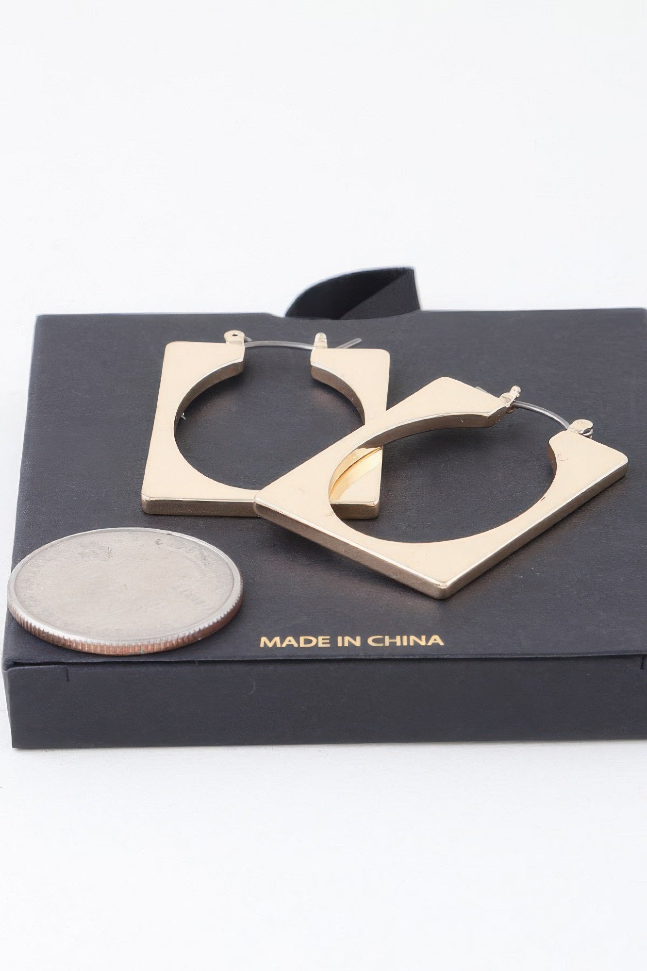 Portrait Frame Cut Earrings