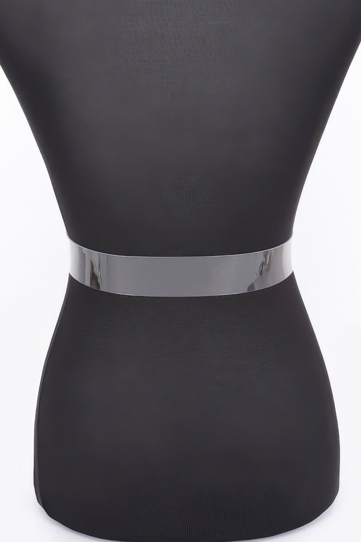 Pearl Metal Buckle Clear Belt