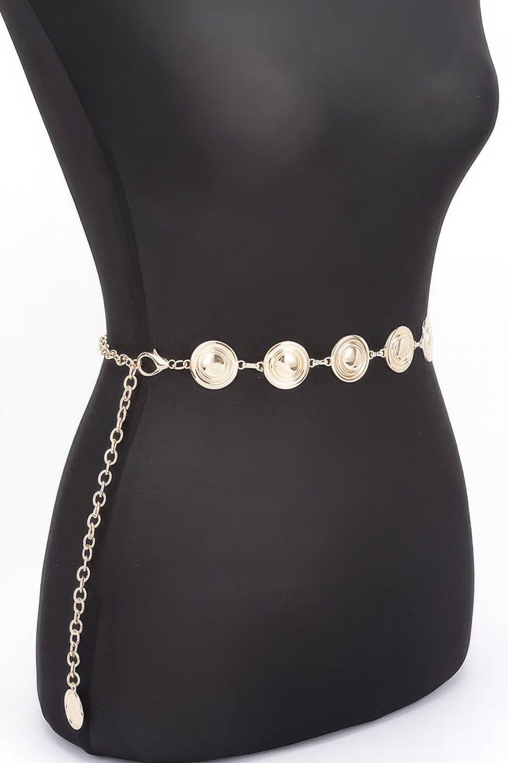 Round Metal Chain Belt