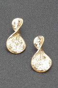 Gold Plated Metal Earring