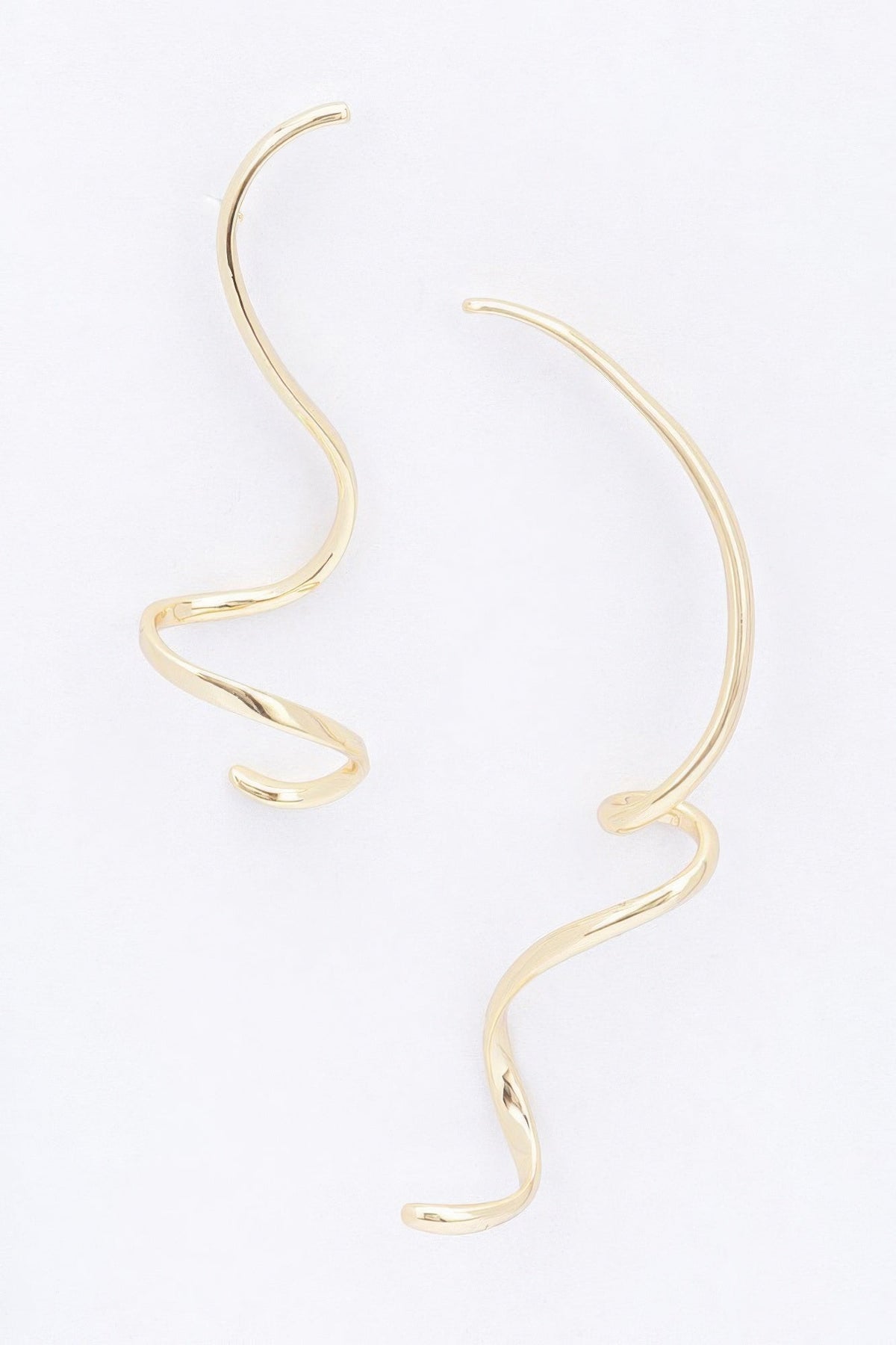 Gold Plated Metal Earring