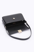 Enamel Flap Shoulder Bag