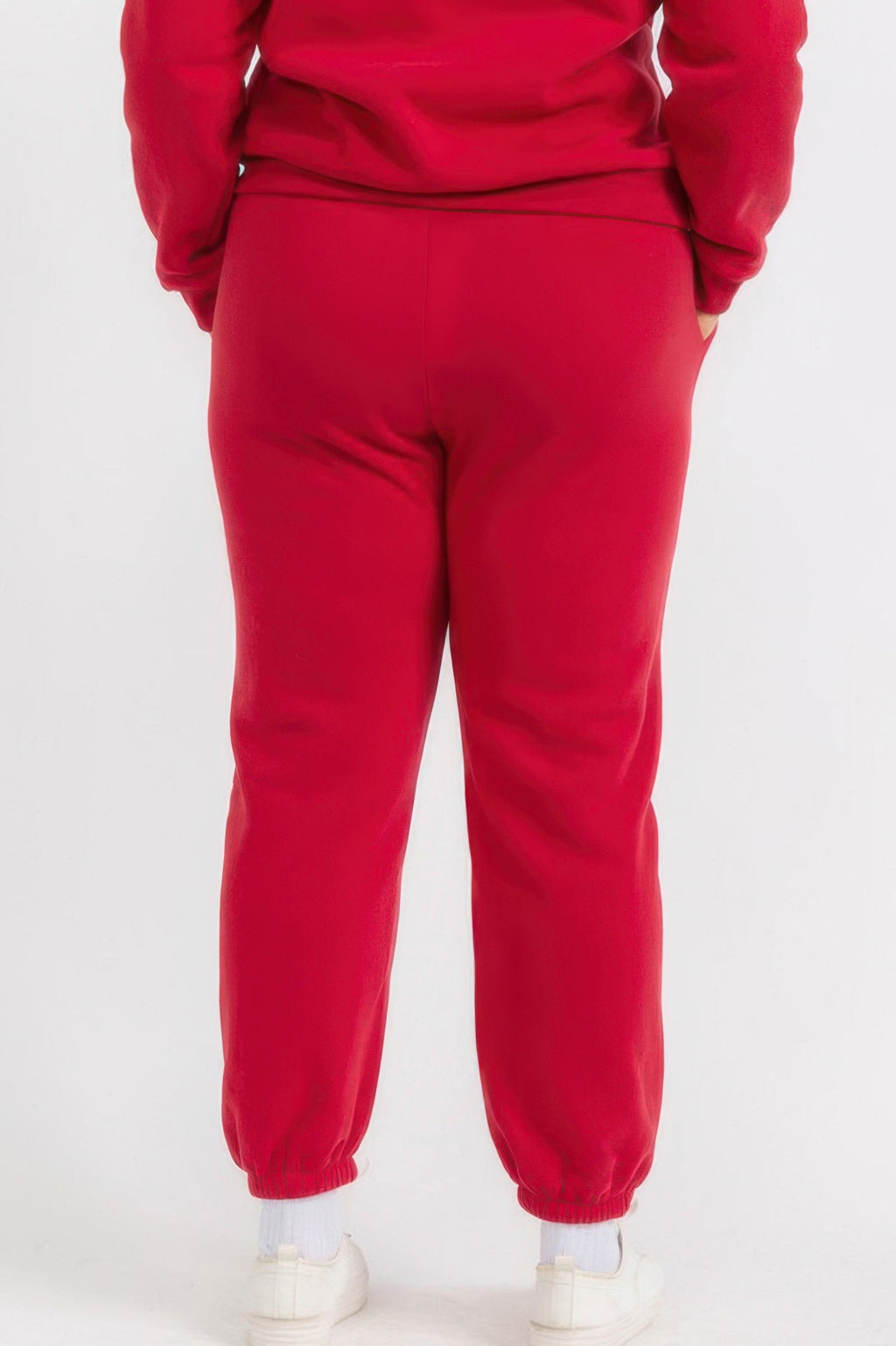 Poly Fleece Elastic Waist Joggers
