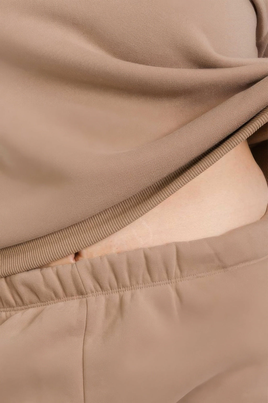 Poly Fleece Elastic Waist Joggers