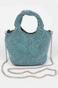 Ovesized Rhinestone Clutch