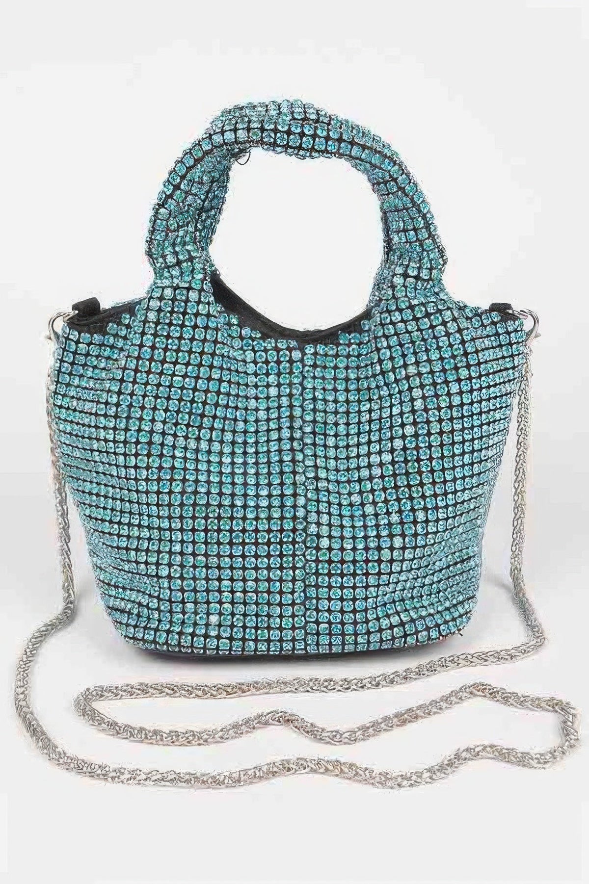 Ovesized Rhinestone Clutch