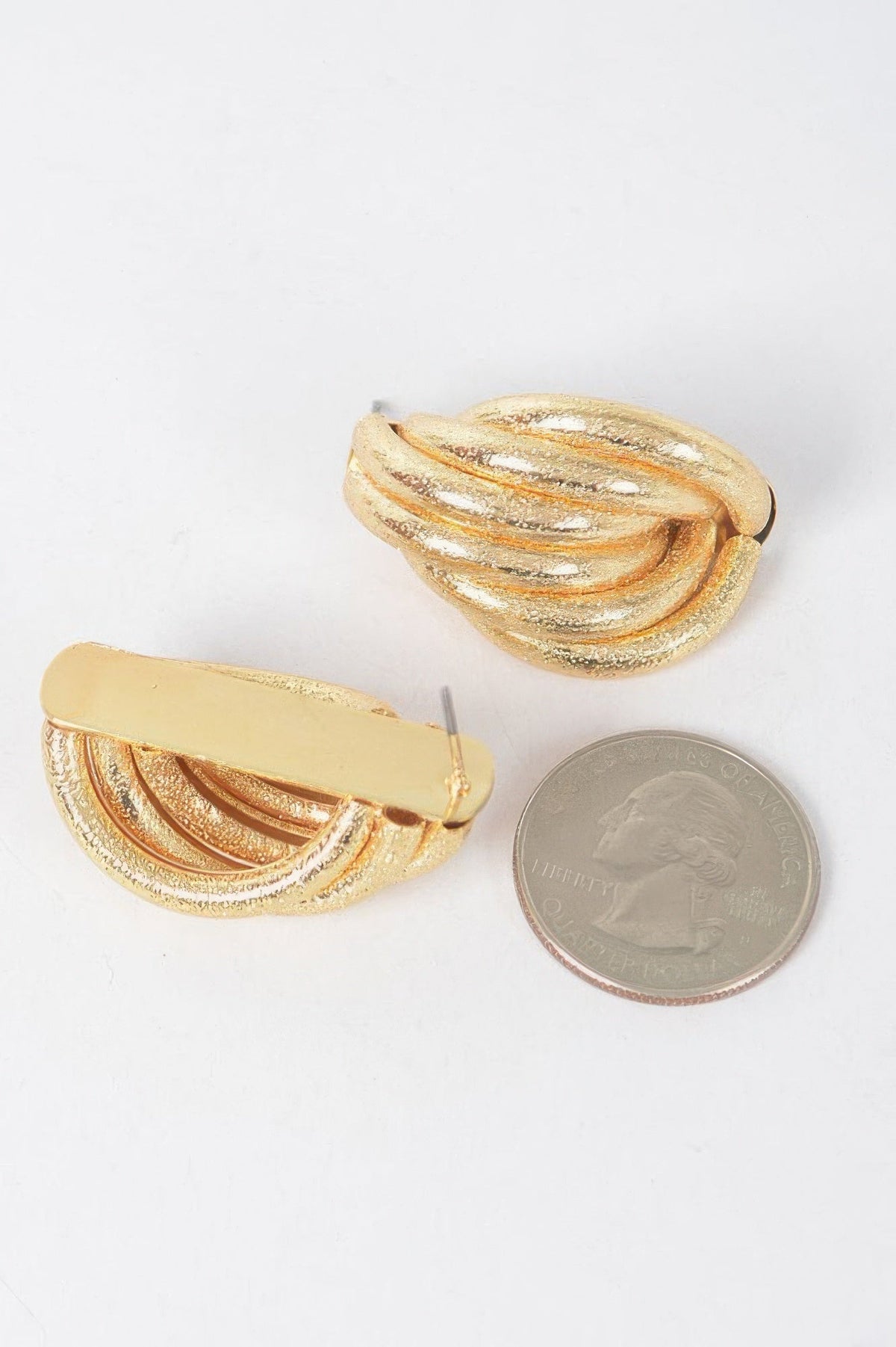 Metal Stud Earring