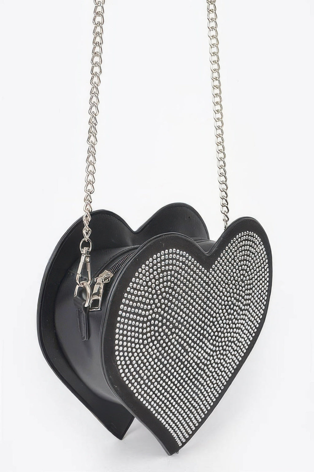 Hot Fix Heart Shape Bag
