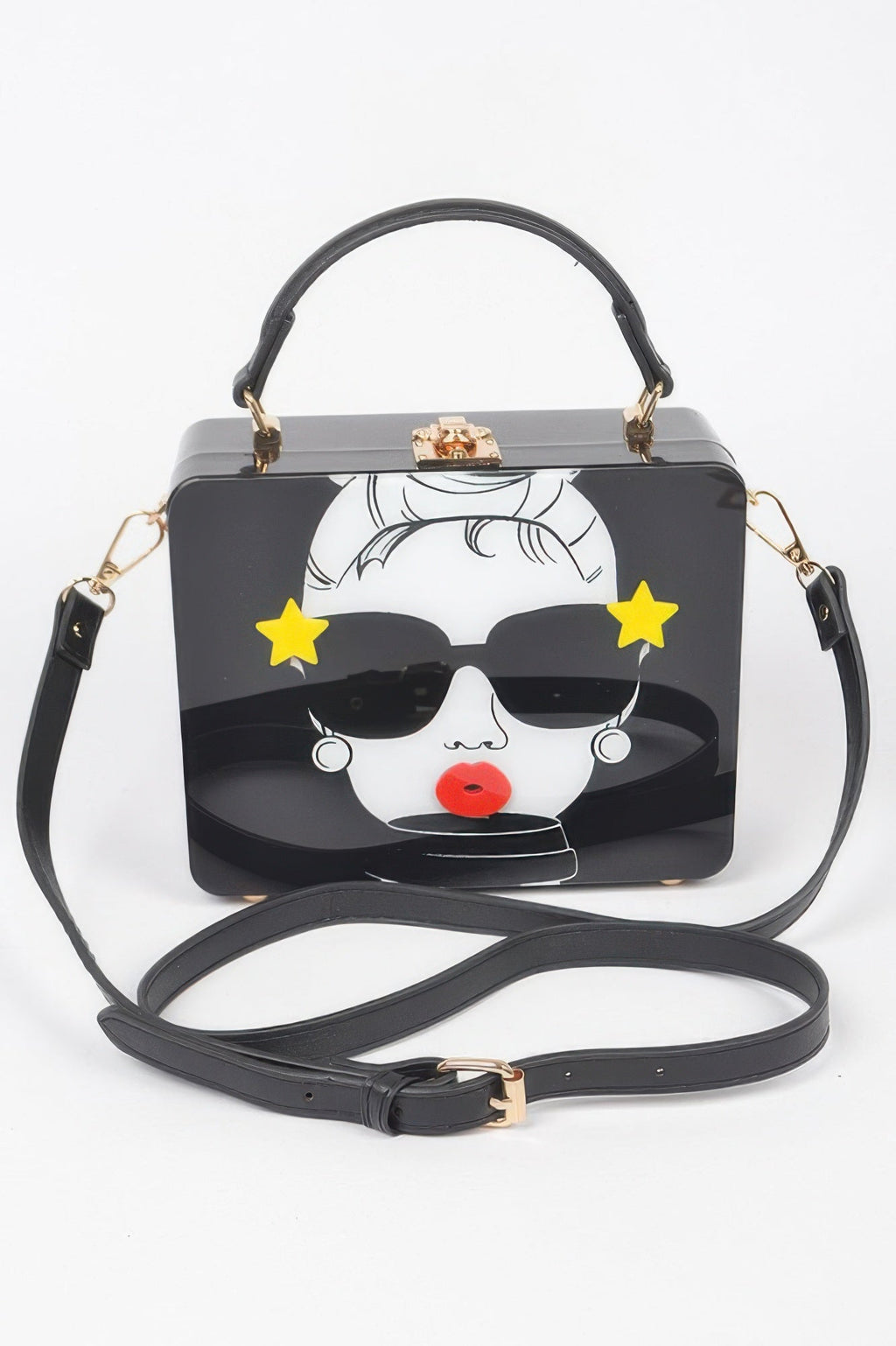 Pop Star Acrylic Box Clutch