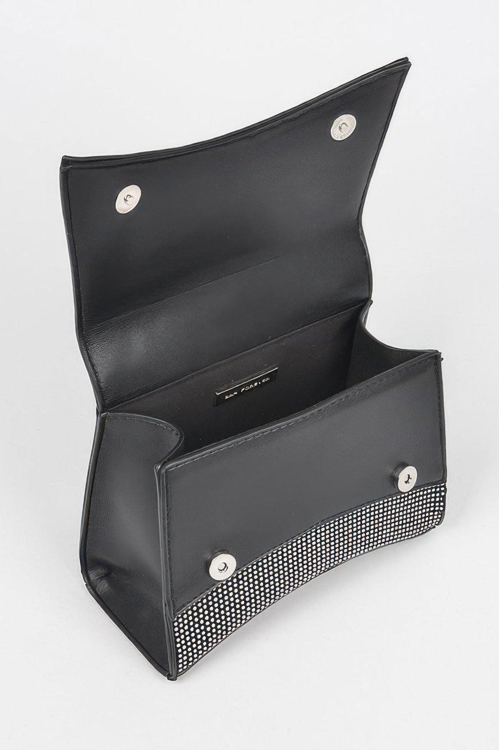 Rhinestone Top Handle Bag