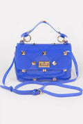 Studded Clear Handle Bag