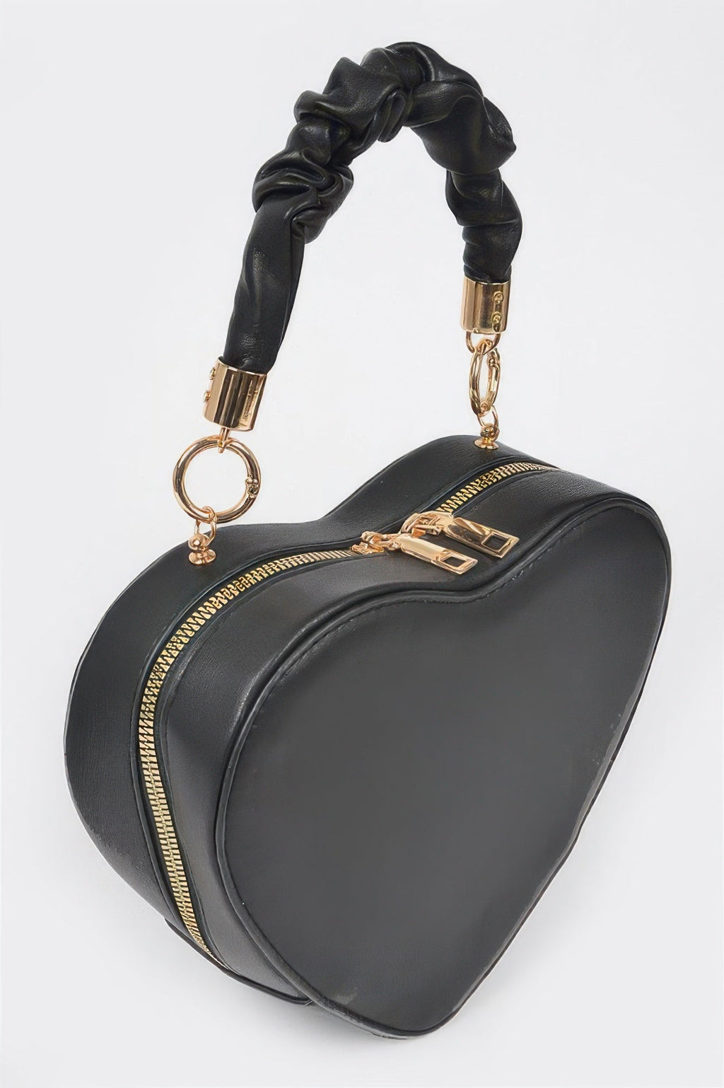 Heart Shape Top Handle Bag