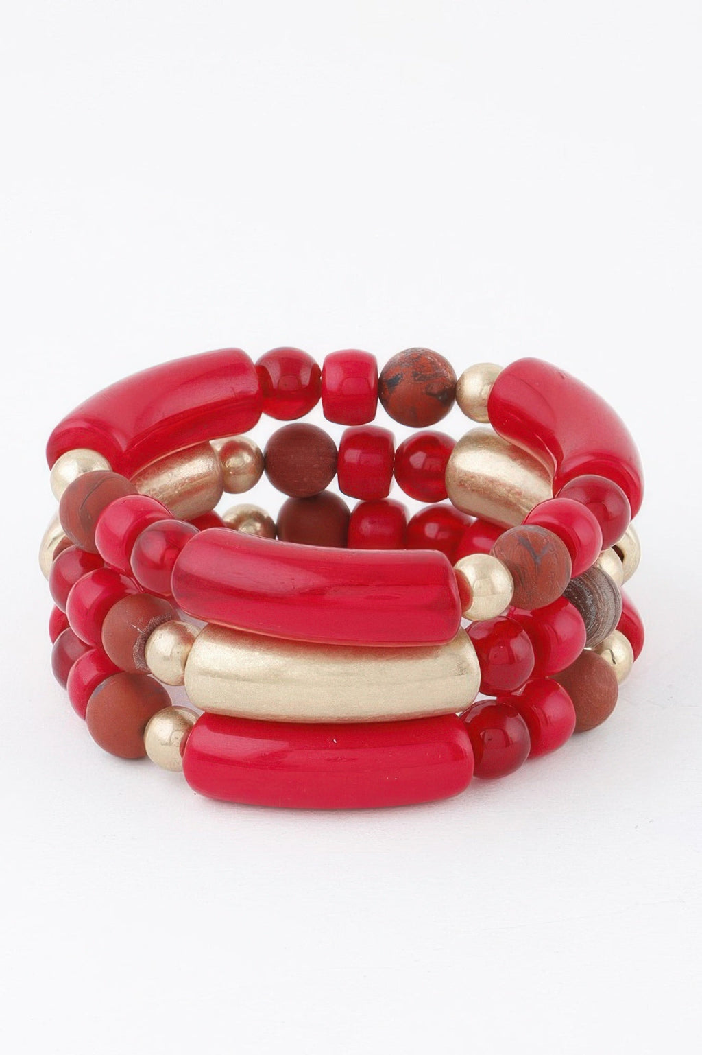 Two Toned Bead Bracelet