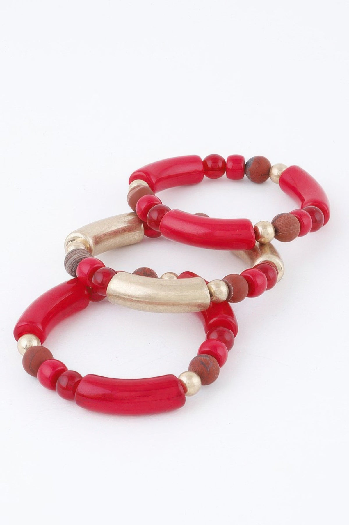 Two Toned Bead Bracelet