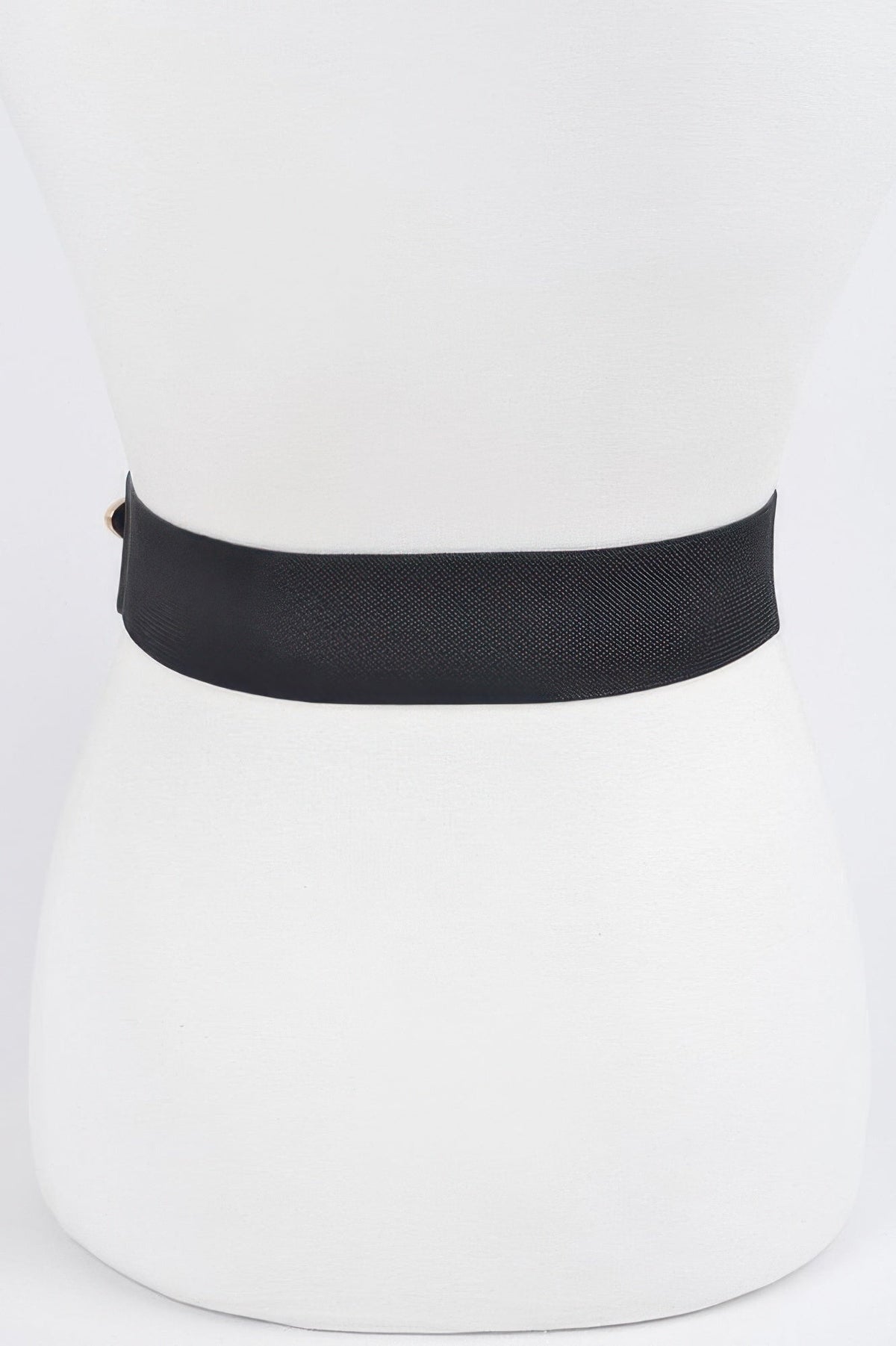 Multi Metal Chain Layered Stretch Belt