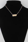 Jeweled Queen Chain Necklace