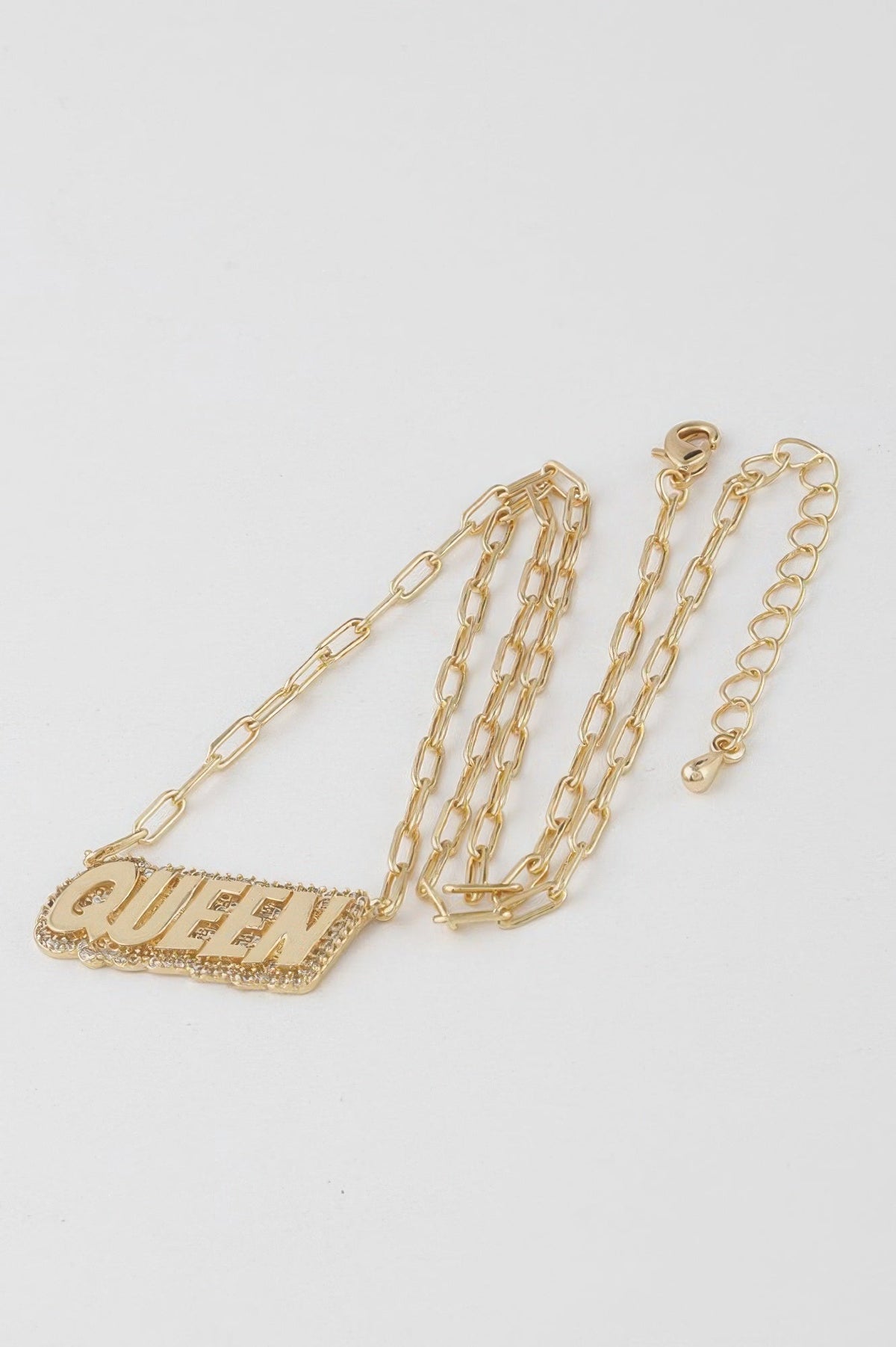 Jeweled Queen Chain Necklace