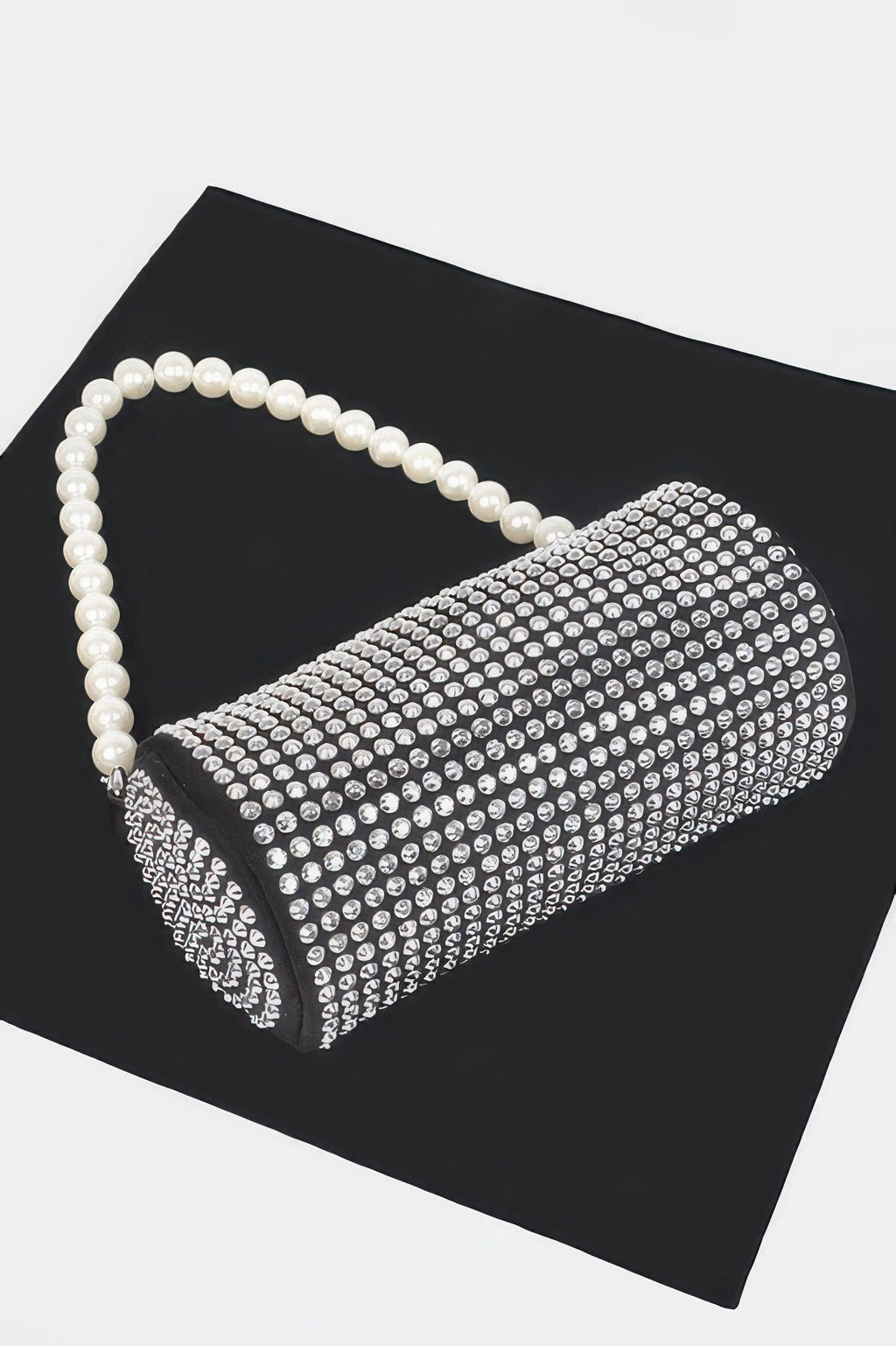 Hotfix Tube Pearl Handle Bag
