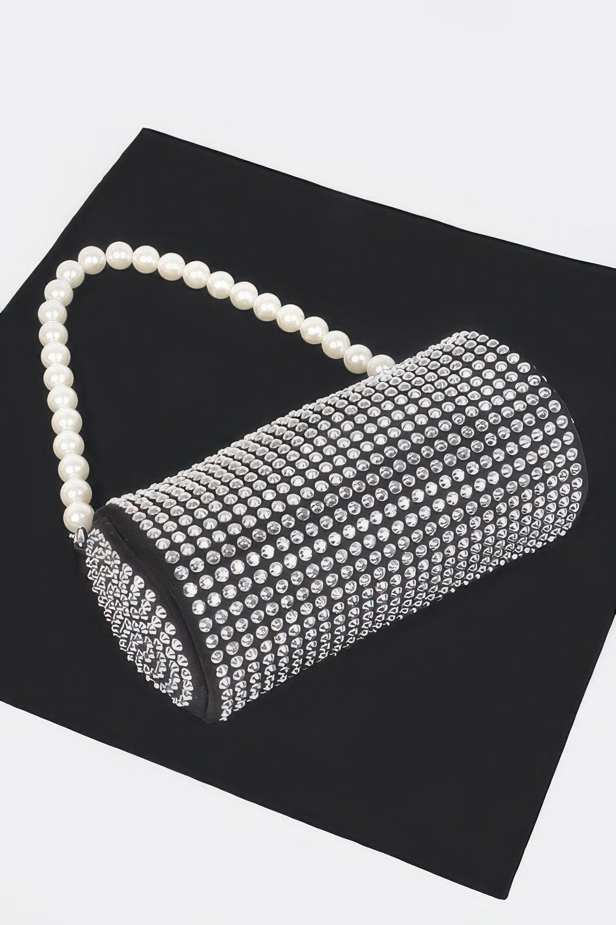 Hotfix Tube Pearl Handle Bag