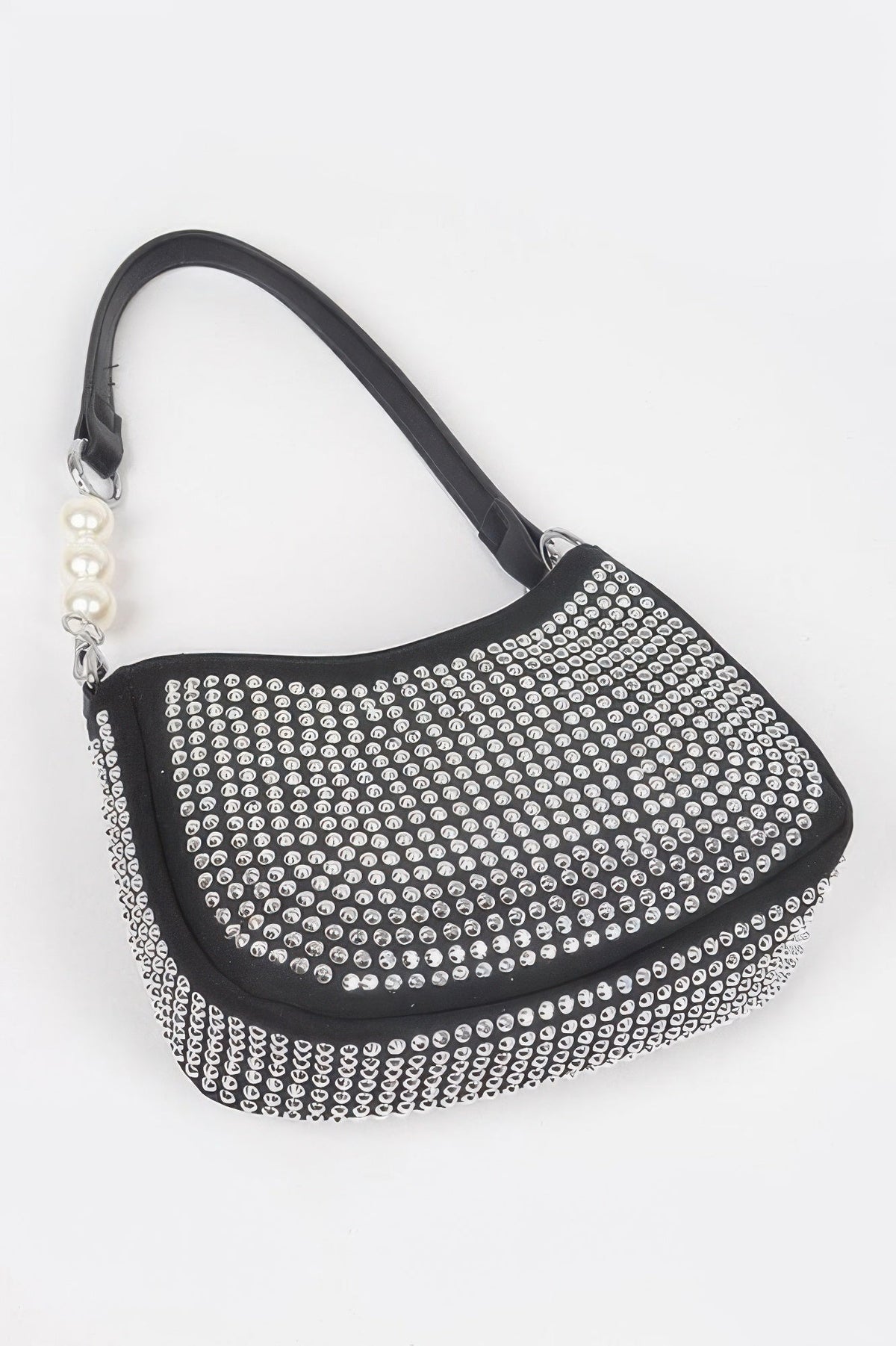 Hotfix Micro Suede Crossbody Bag