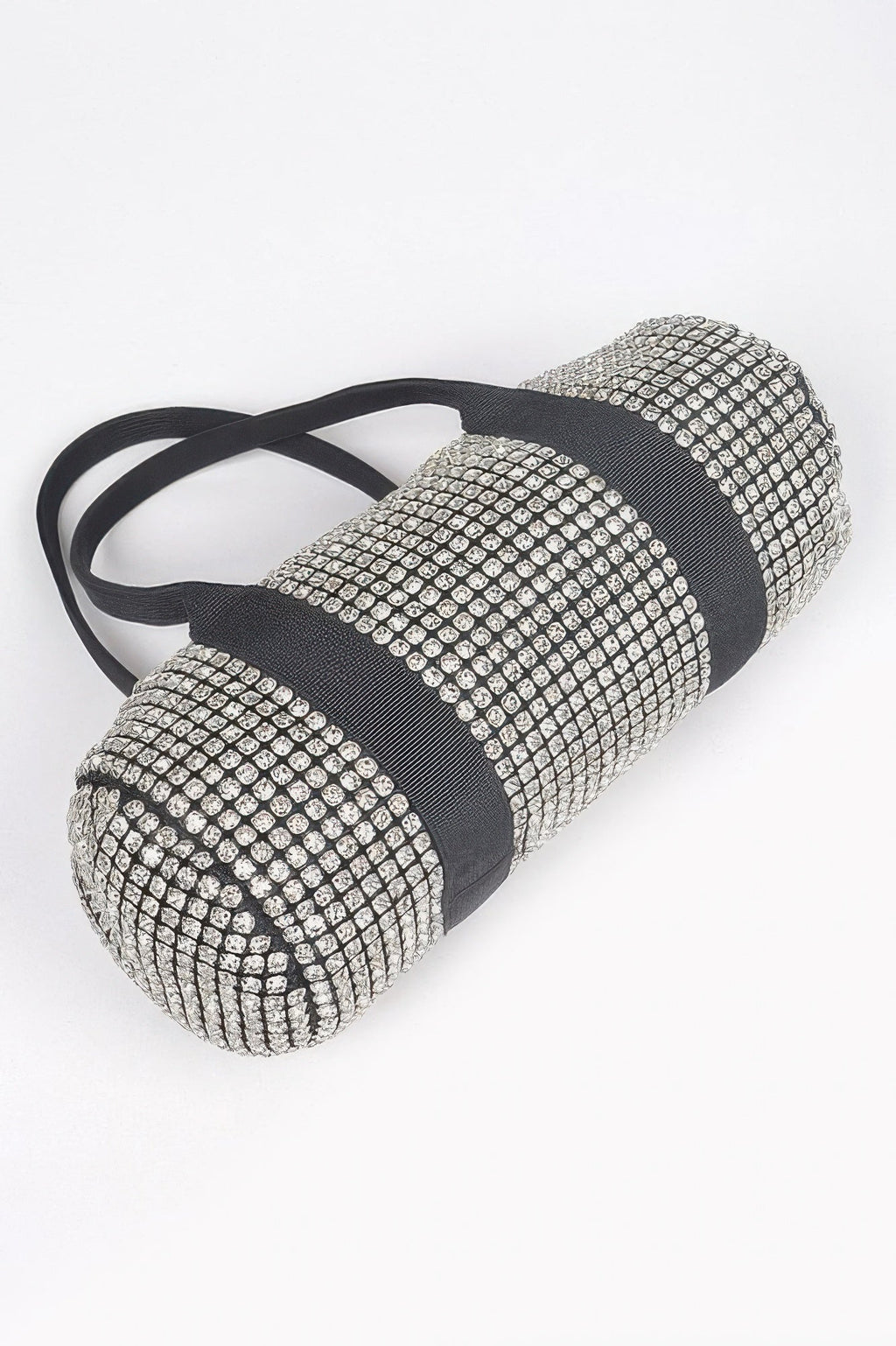 Mini Rhinestone Duffel Bag