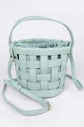 Leather Cross Body Strap Clutch