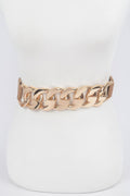 Oversized Chain Stretch Belt