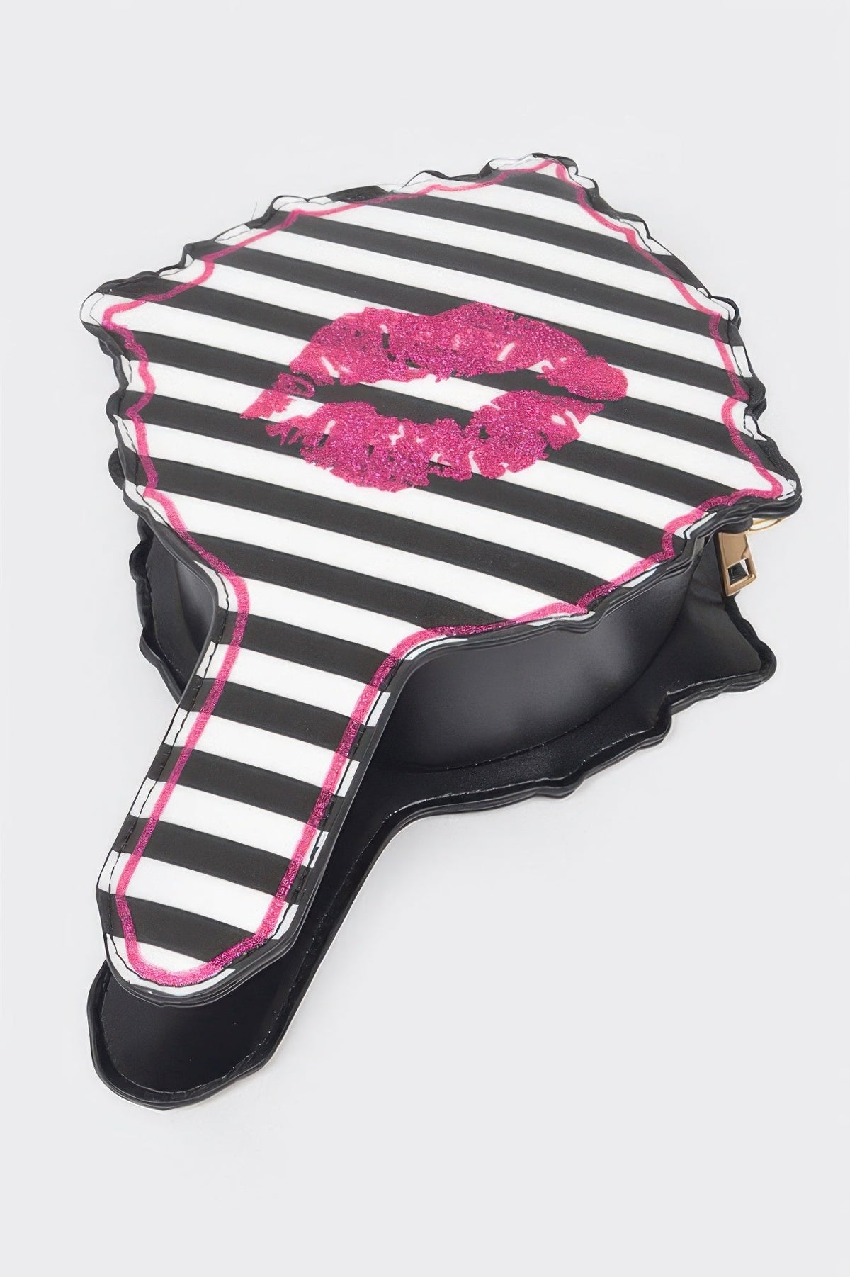 Lips Hair Brush Clutch