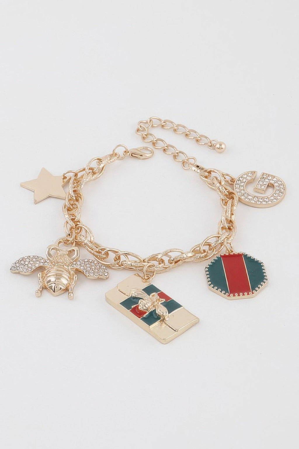 Killer Bee Charms Bracelet