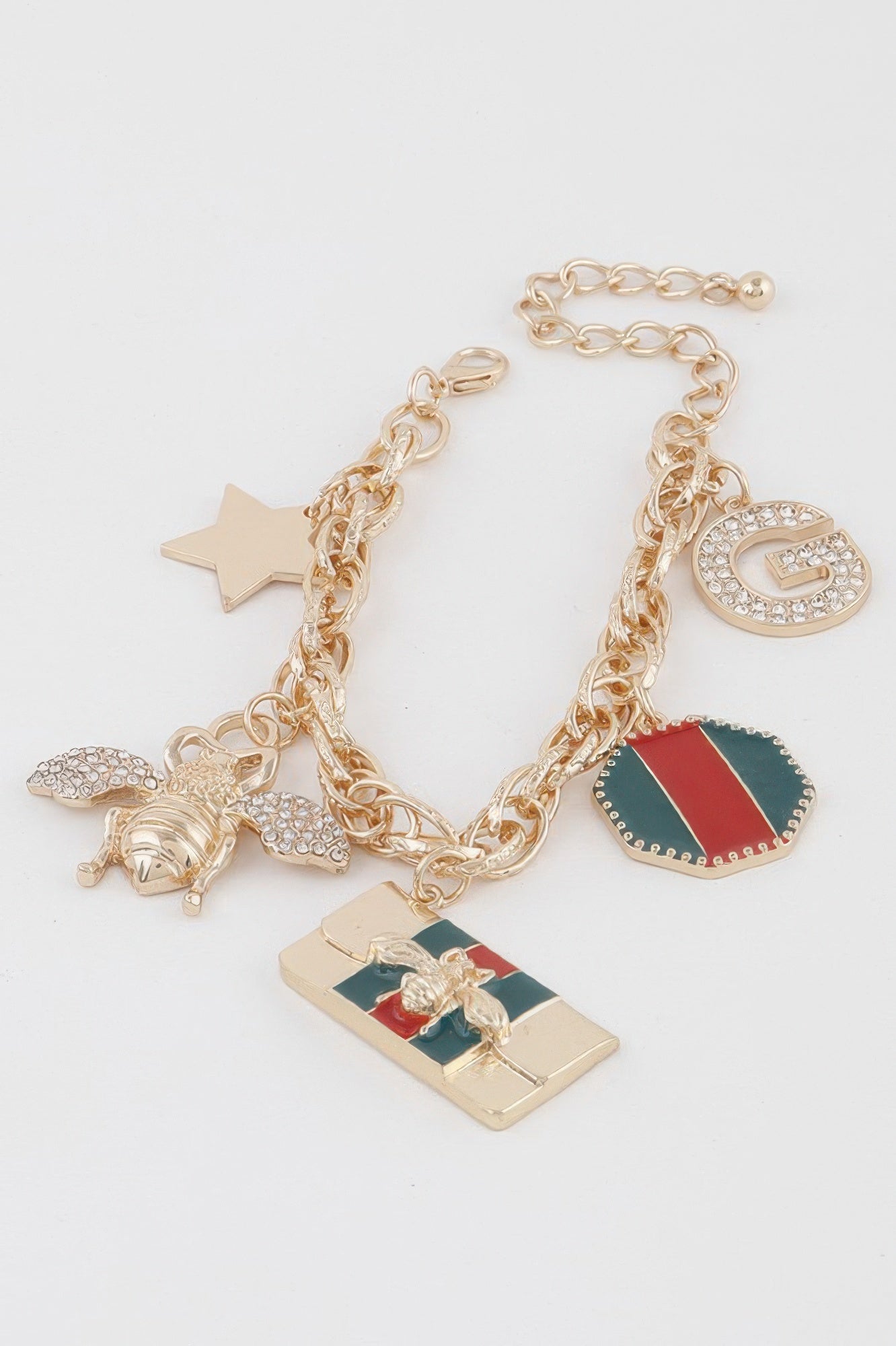 Killer Bee Charms Bracelet