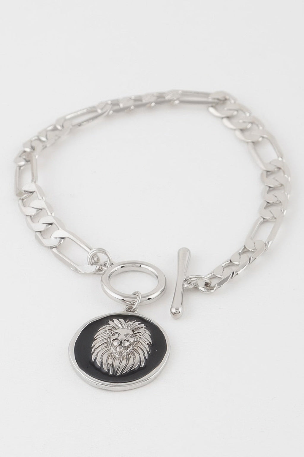Lion Emblem Toggle Bracelet