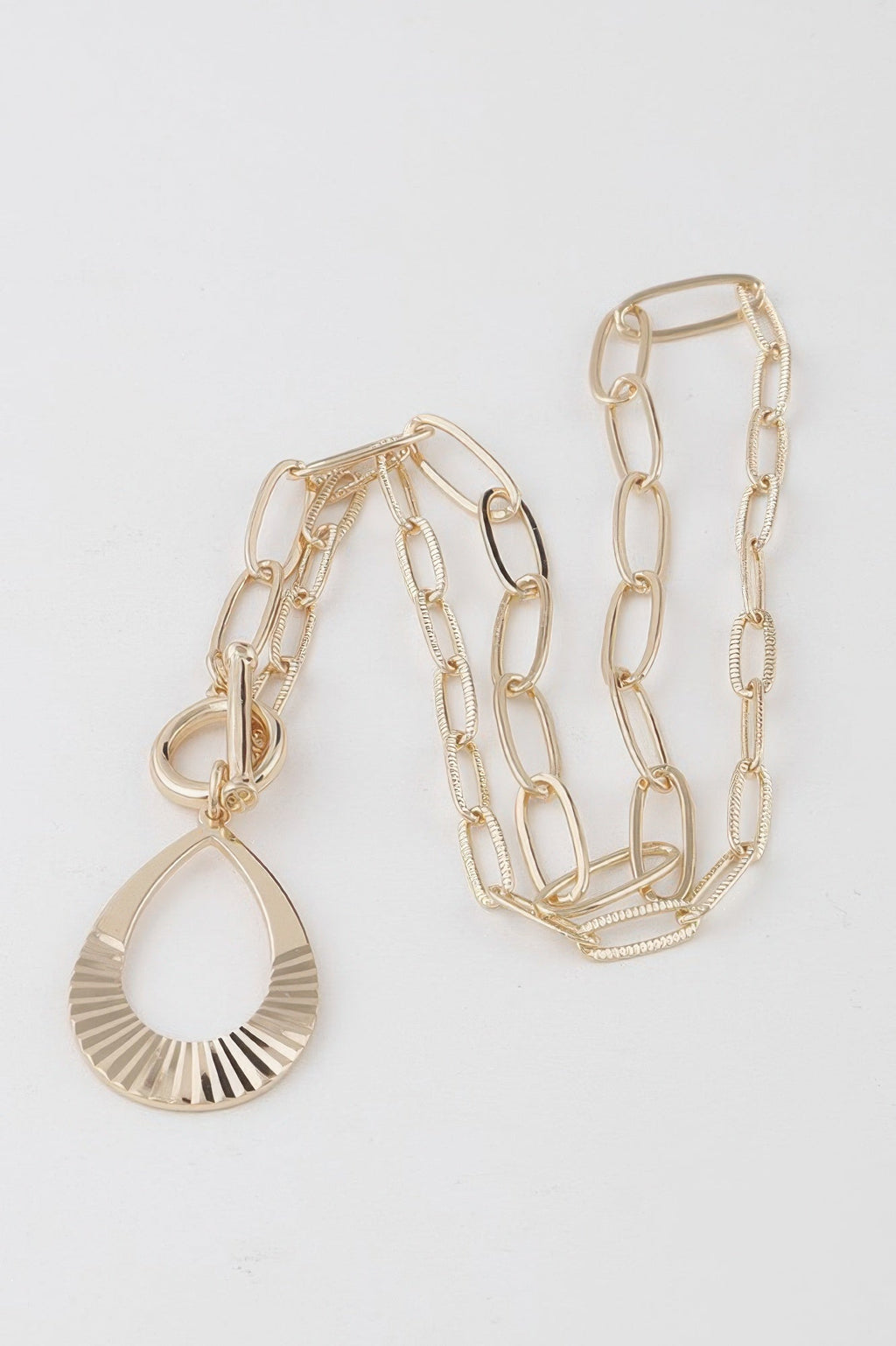 Teardrop Toggle Necklace