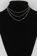 Triple Chain Necklace