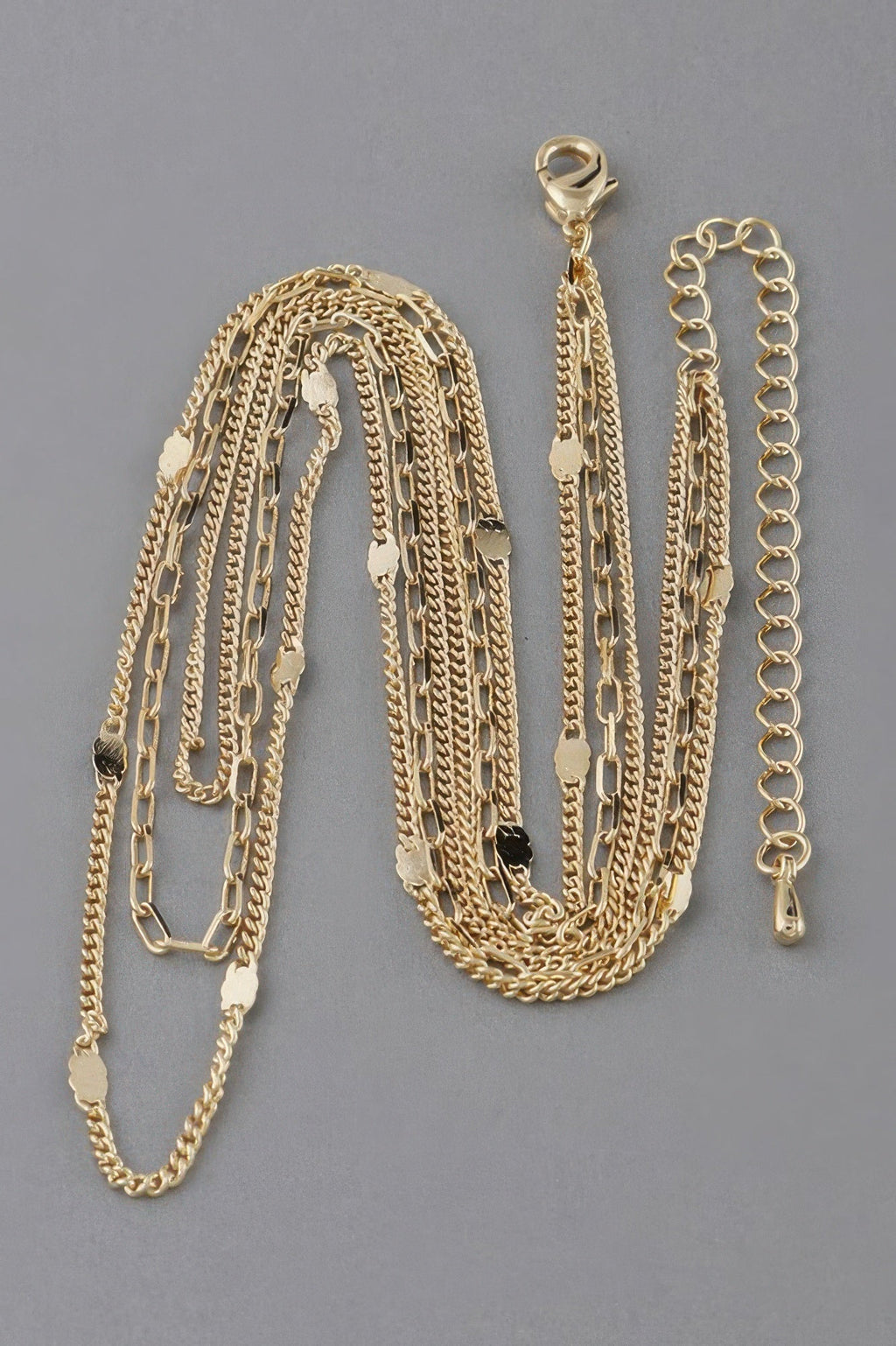 Triple Chain Necklace