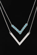 Stone V Necklace