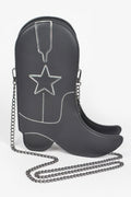 Cowboy Boots Crossbody Chain Bag