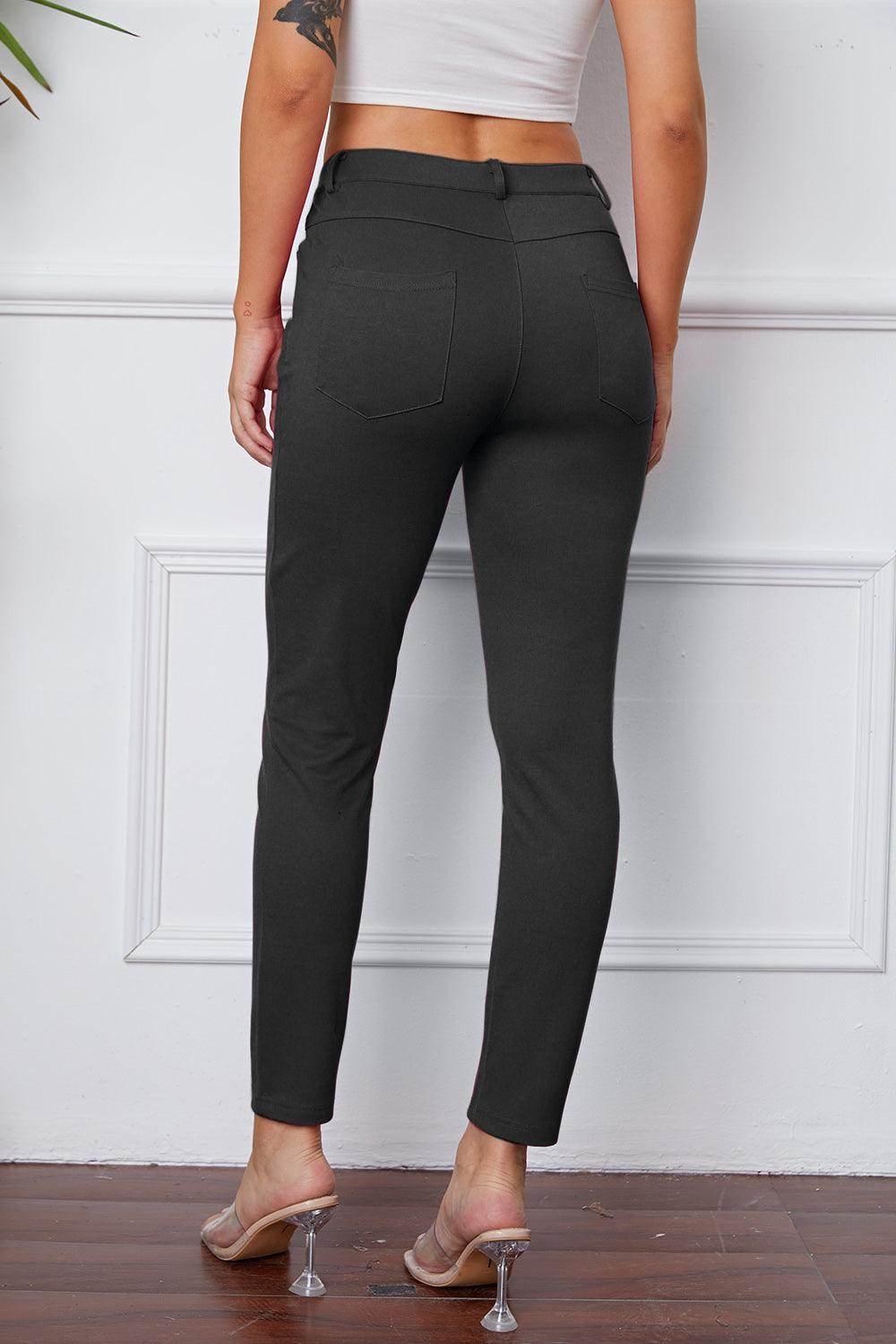 StretchyStitch Pants by Basic Bae for Comfort and Style