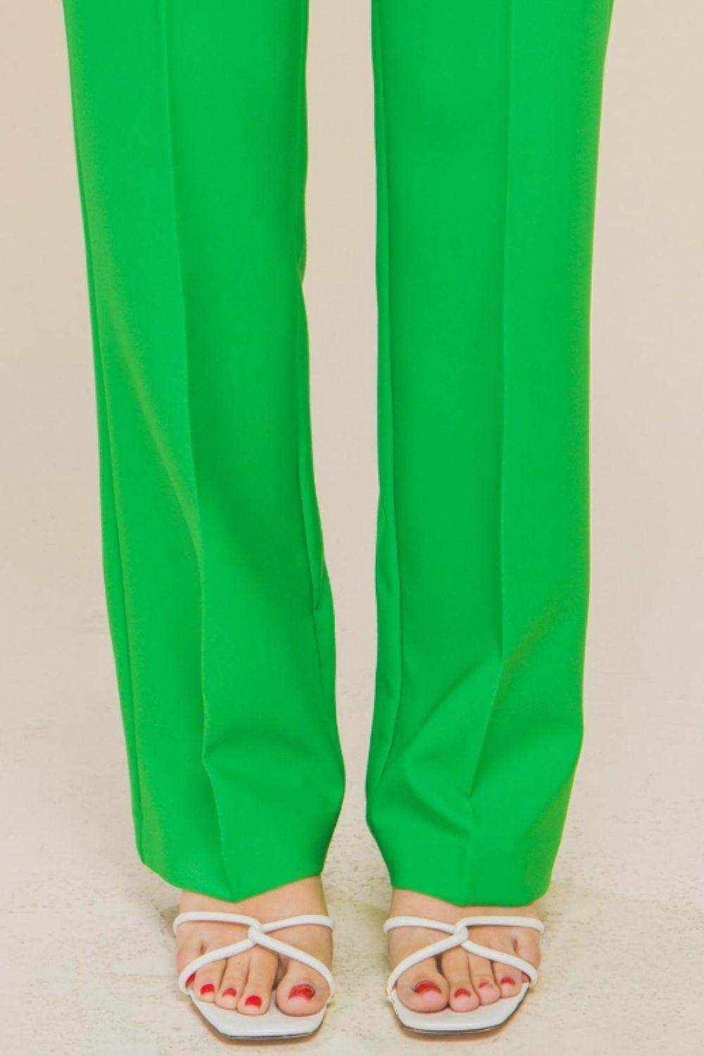 Love Tree High Waist Straight Pants for Stylish Comfort