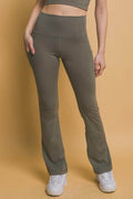 Love Tree High Waist Flare Active Leggings with Pockets