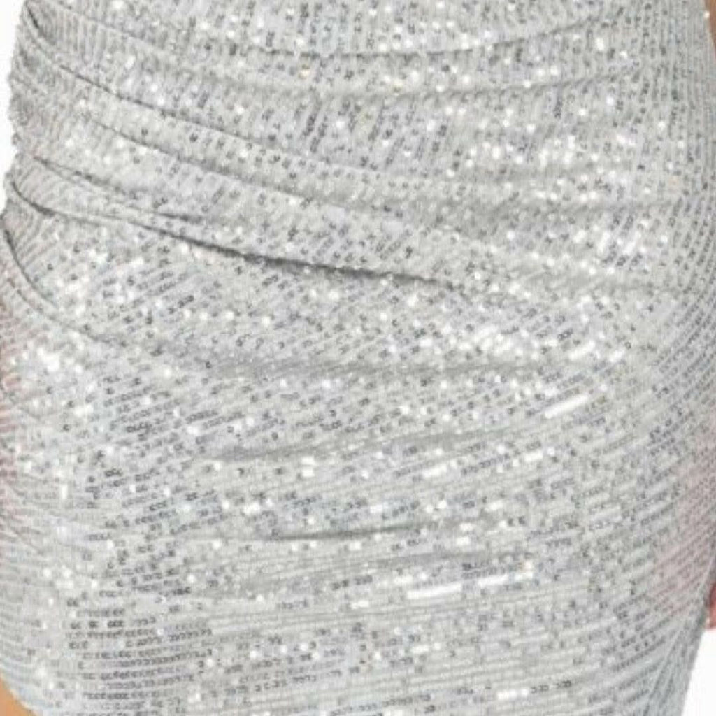 Ashley Mini Dress Silver