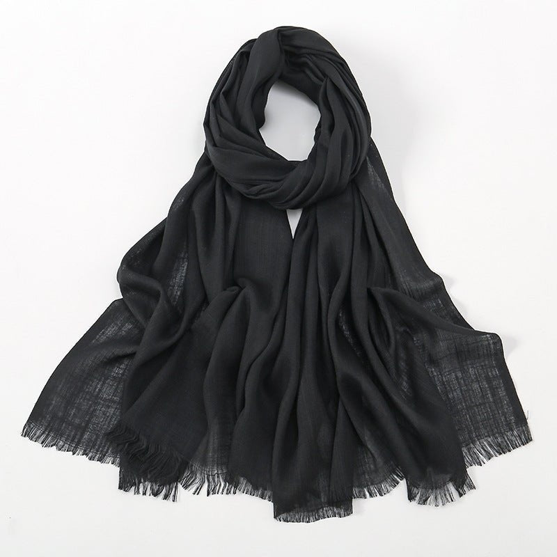 Bamboo Cotton Hijab Scarf(MH208)