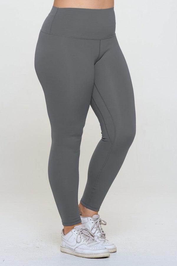 Yelete Full Size Fleece Lined High Waisted Leggings for Warmth