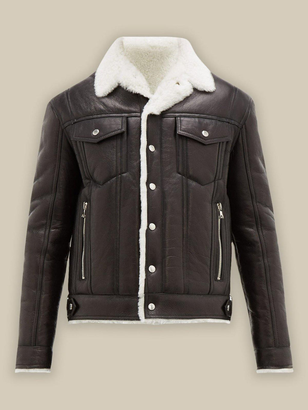 Men’s Streetstyle Shearling Jacket
